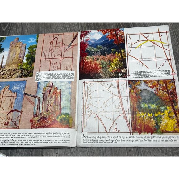 How to Draw and Paint Landscapes Art Book # 8 By Walter Foster Paperback 1965 - Picture 3 of 6